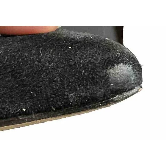 Brian Atwood Hanna Black Suede Heels Pumps Size 10 - Picture 11 of 12